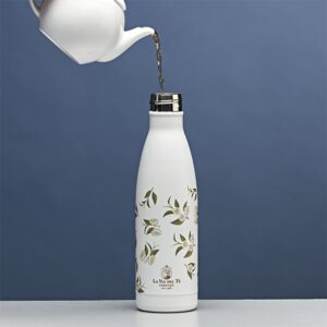 La Via del Tè Thermal Bottle Metal, 500ml - Icy White