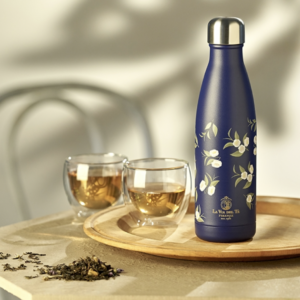 La Via del Tè Thermal Bottle Metal, 500ml - Midnight Blue