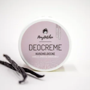 PonyHütchen Deocreme "Kuscheldecke": Warm, würzig - Vanille, Amber & Sandelholz